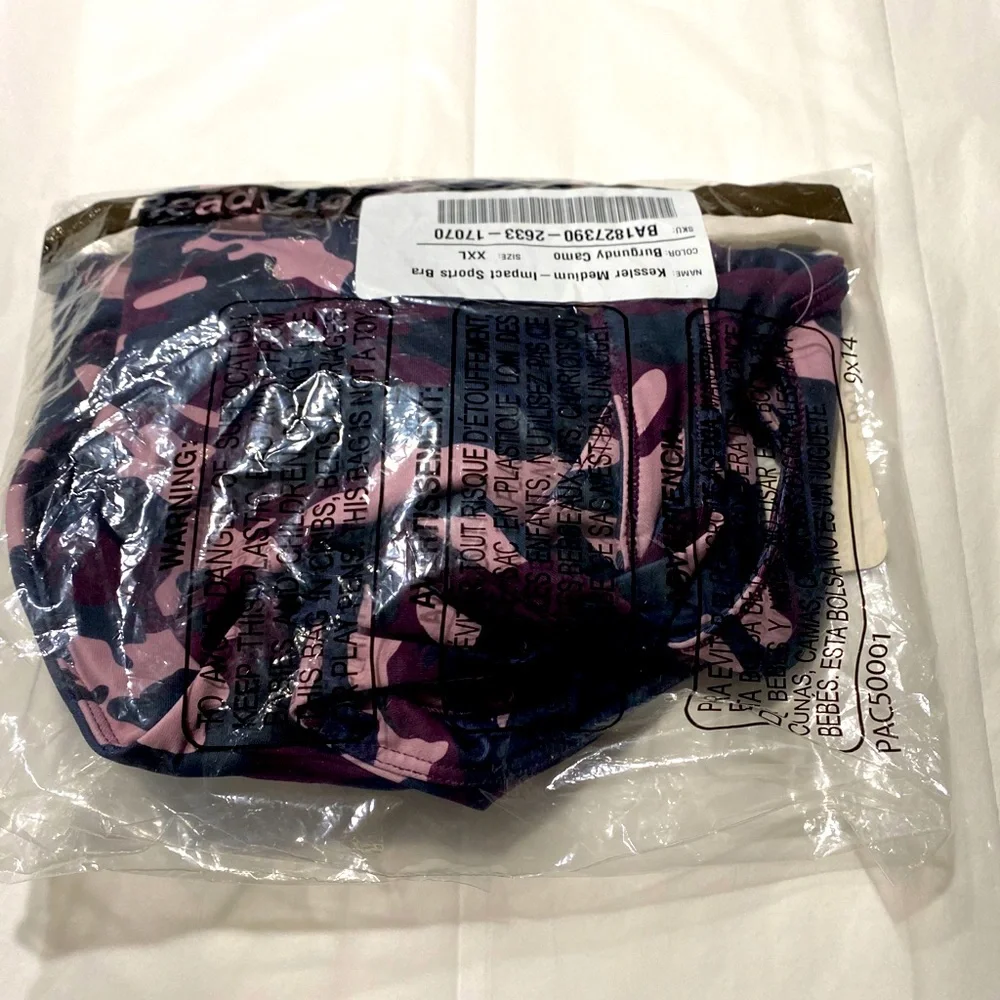 Fabletics Kessler Medium Impact Sports Bra Size 2XL NEW